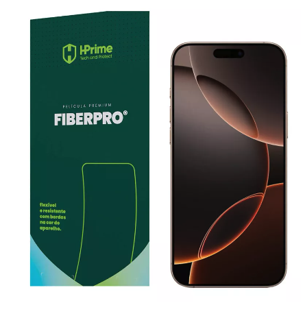 Película HPrime iPhone 15 - FiberPro
